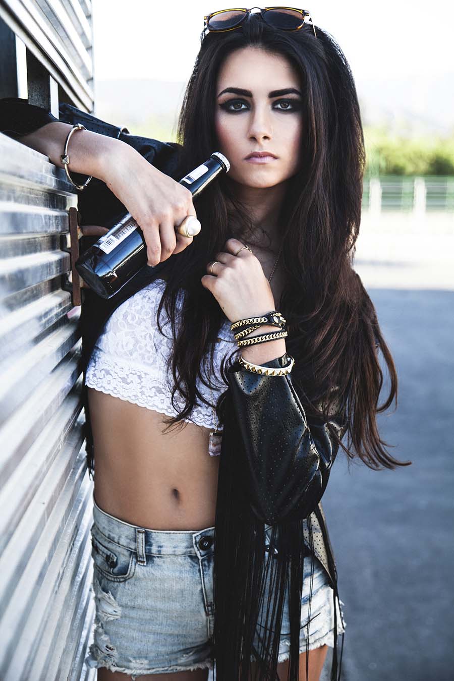 Sassy girls’s look of the day — catch her live in Zagreb